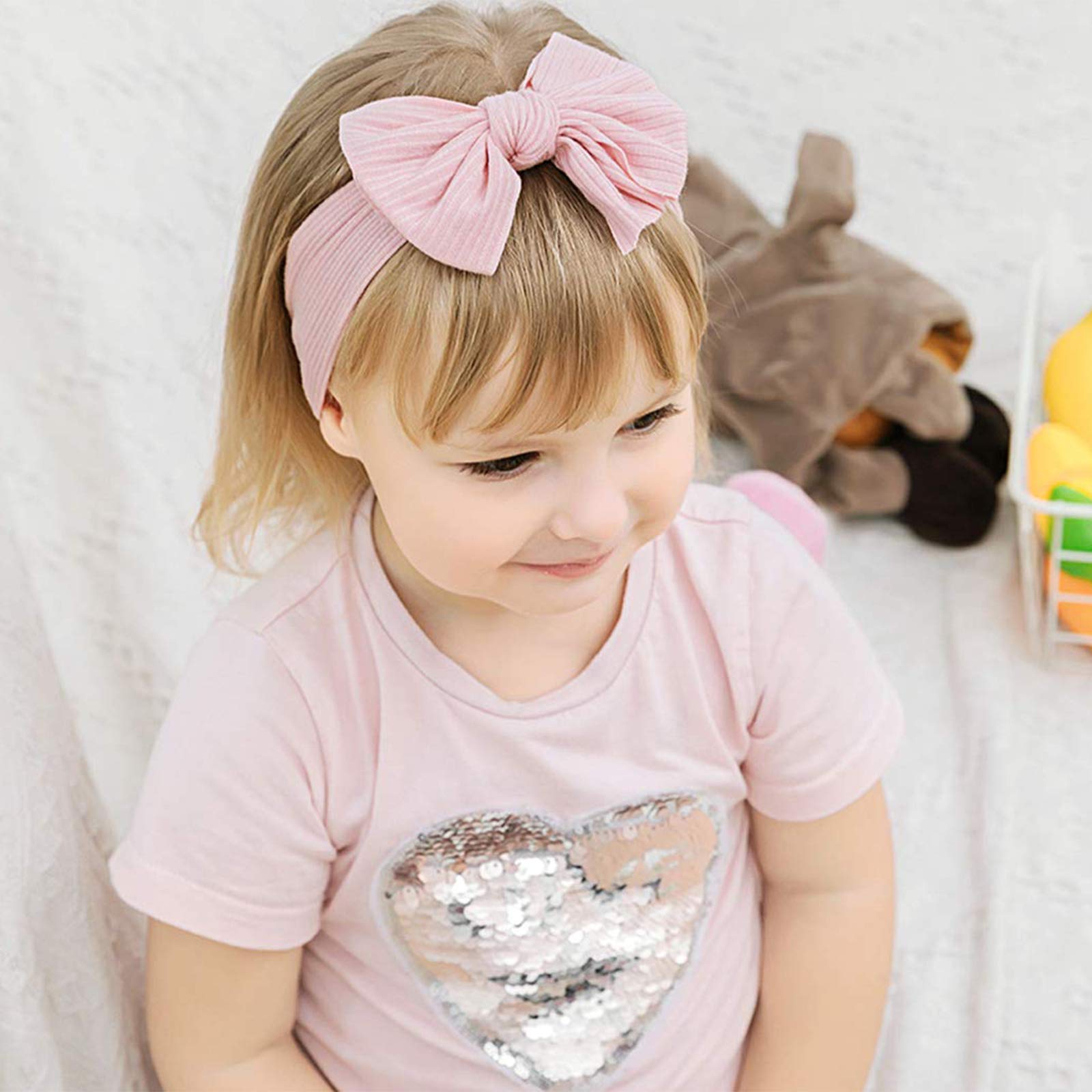 DRESHOW Diademas Bebé Niña Nylon Mariposa Banda Para Cabeza Accesorio para El Pelo