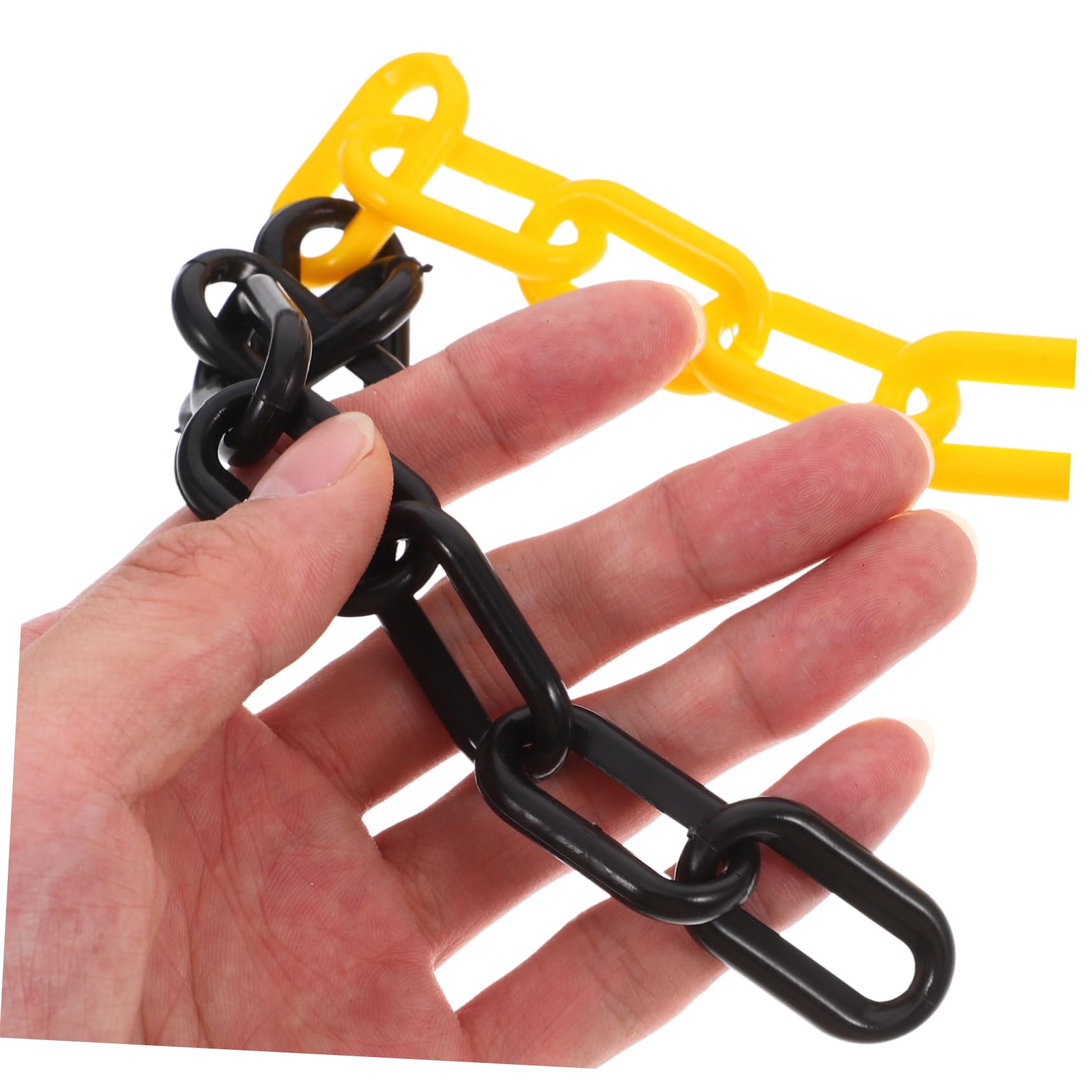 OSOLADY Barrier Chain Trailer Safety Chains Driveway Chain Barrier Construction Chain Door Chain Link Traffic Chain Industrial Chain Safety Chain Barrier Chain Links Link Chain Abs