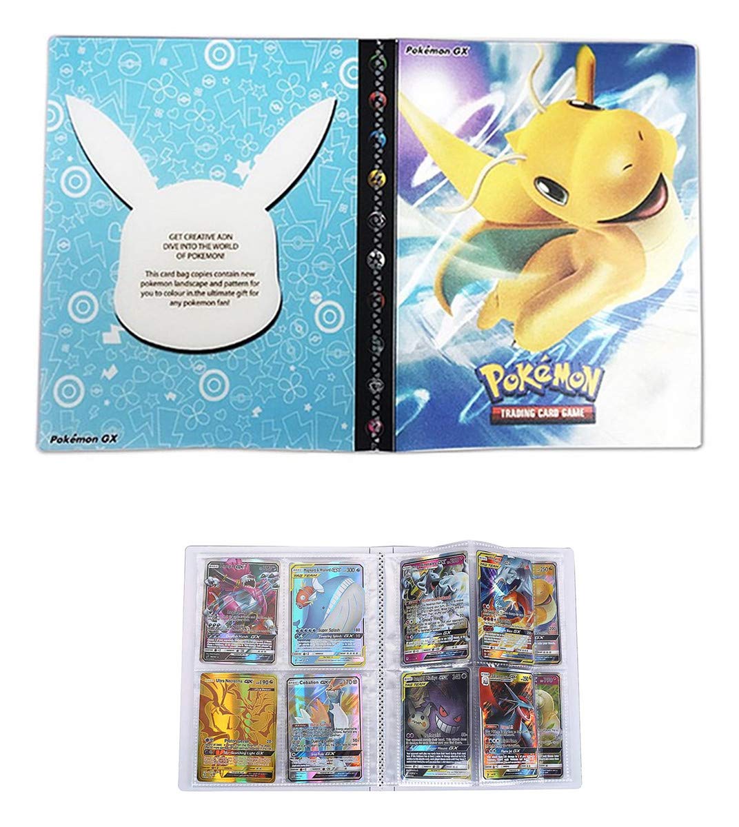 Buy UHIPPO Storage Album Compatible Pokemon Cards, Cards Holder