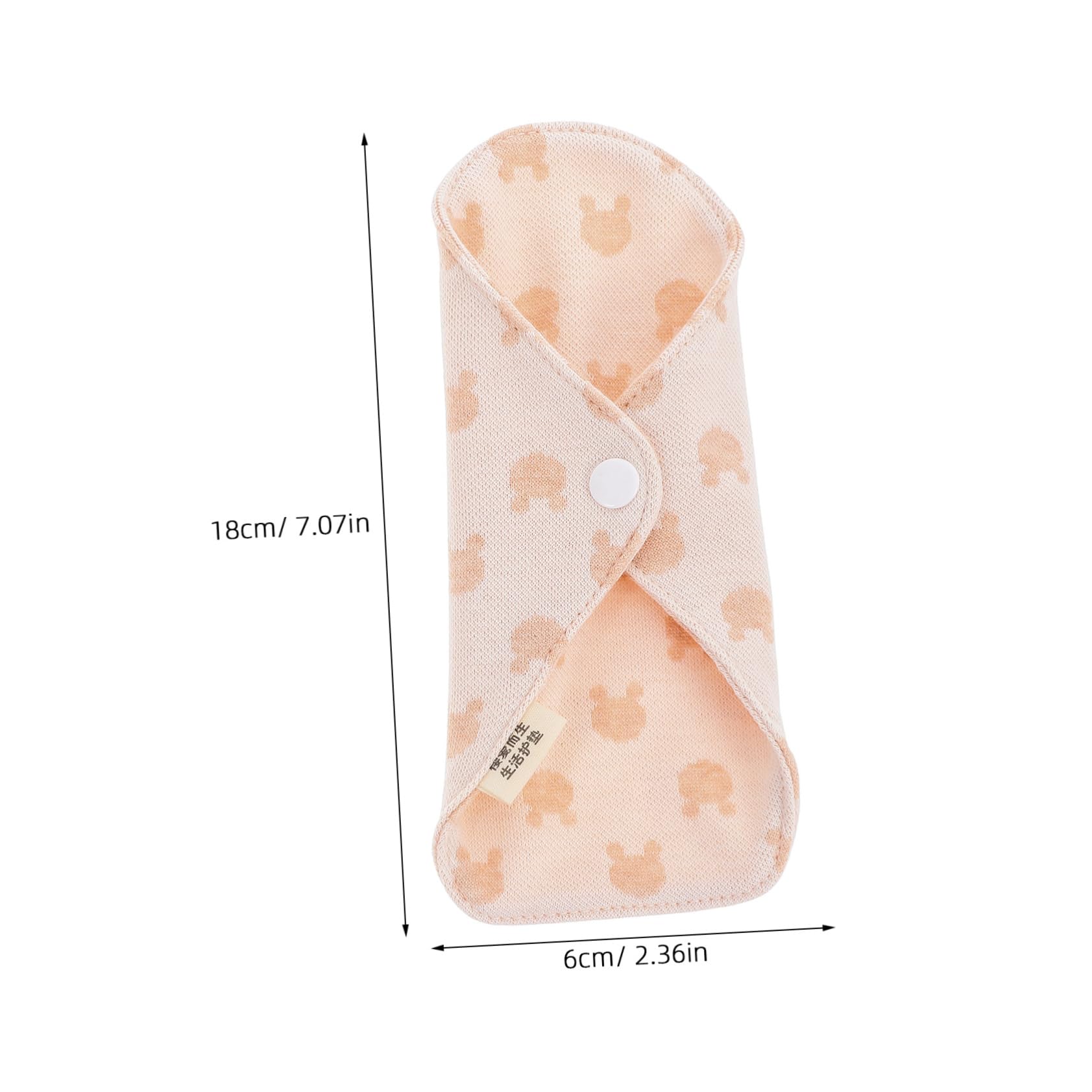 3 Juegos Compresas Menstruales Toalla Sanitaria De Algodón Compresa Lavable Para Mujeres Almohadillas Para Mujeres Diarios De Tela Almohadilla De Toalla 5 Piezas * 3