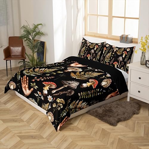 Vista 17 de Feelyou - Juego de funda de edredón de microfibra moderno para cama individual, matrimonial, queen o king, con fundas de almohada, diseño de París