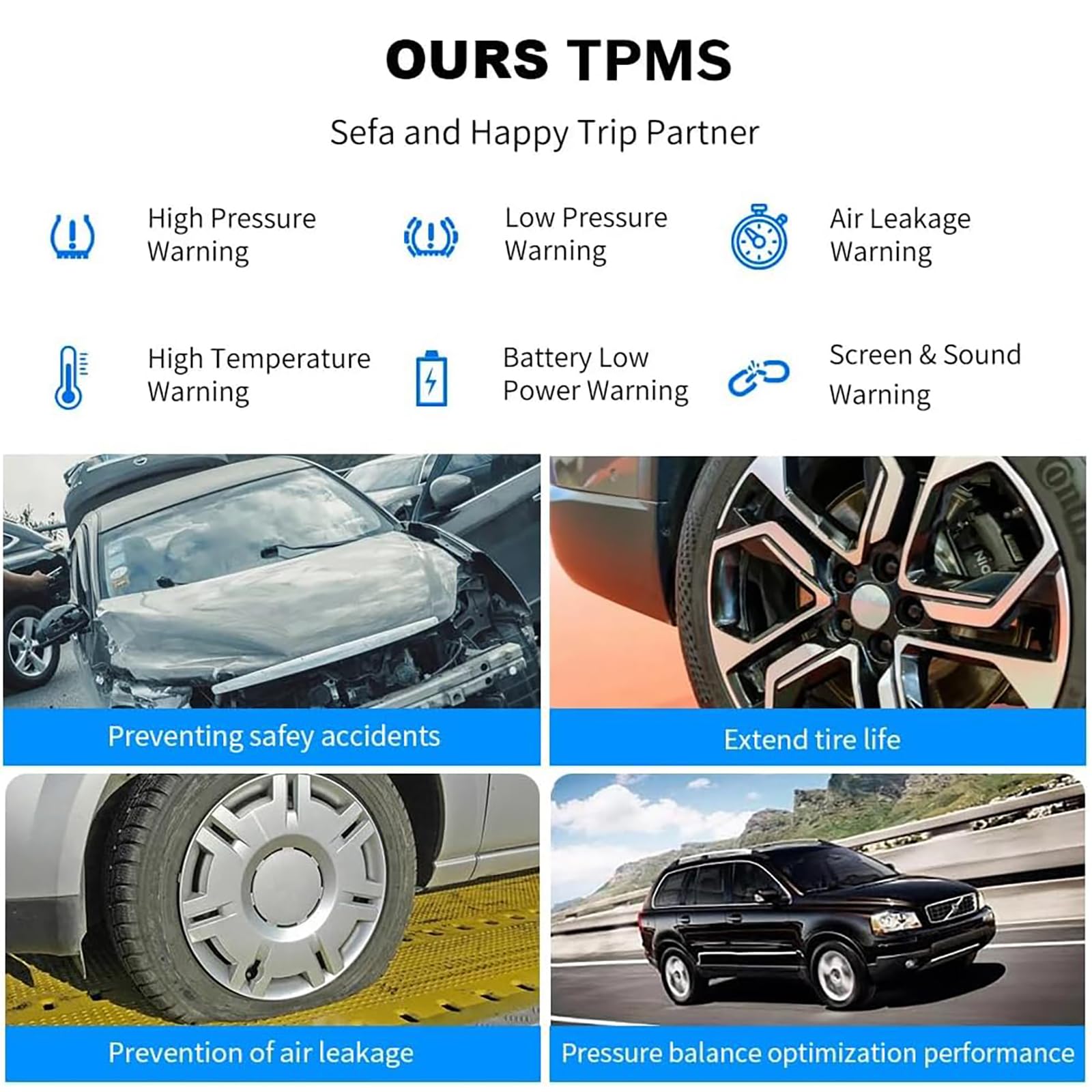 TPMS Surveillance Pression Pneus pour BMW 5er G31 G38 520i 520d