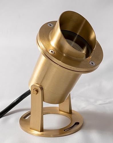 Miniatura 32 de Waterproof Brass Underwater Light Fixture for Patio, Pond, Fountain, Waterfall - 2 Pack