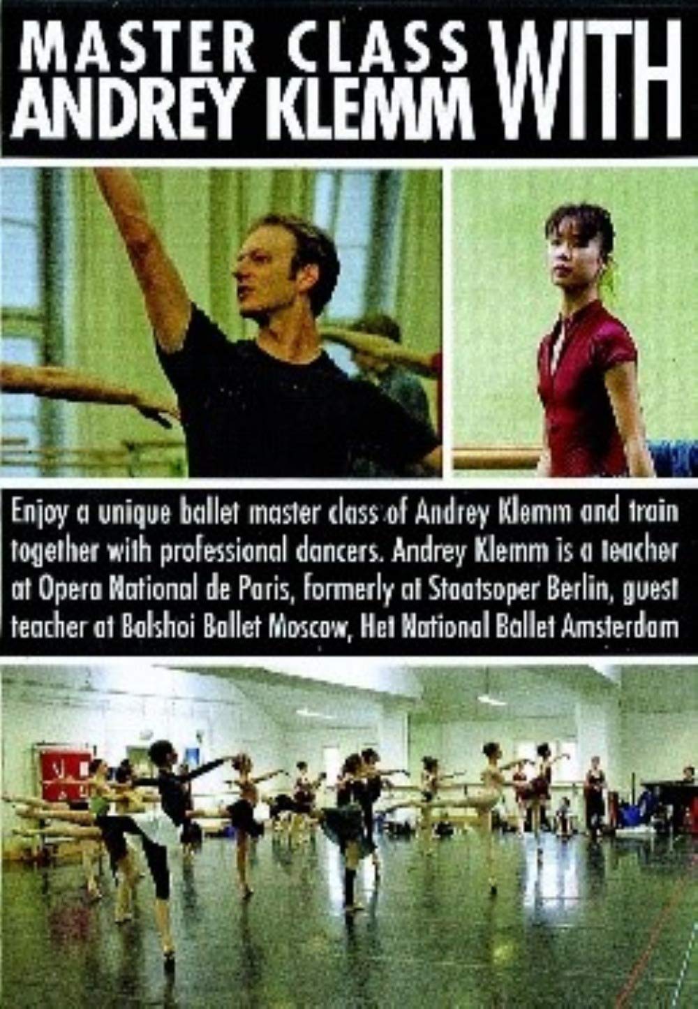 Master Class With Andrey Klemm