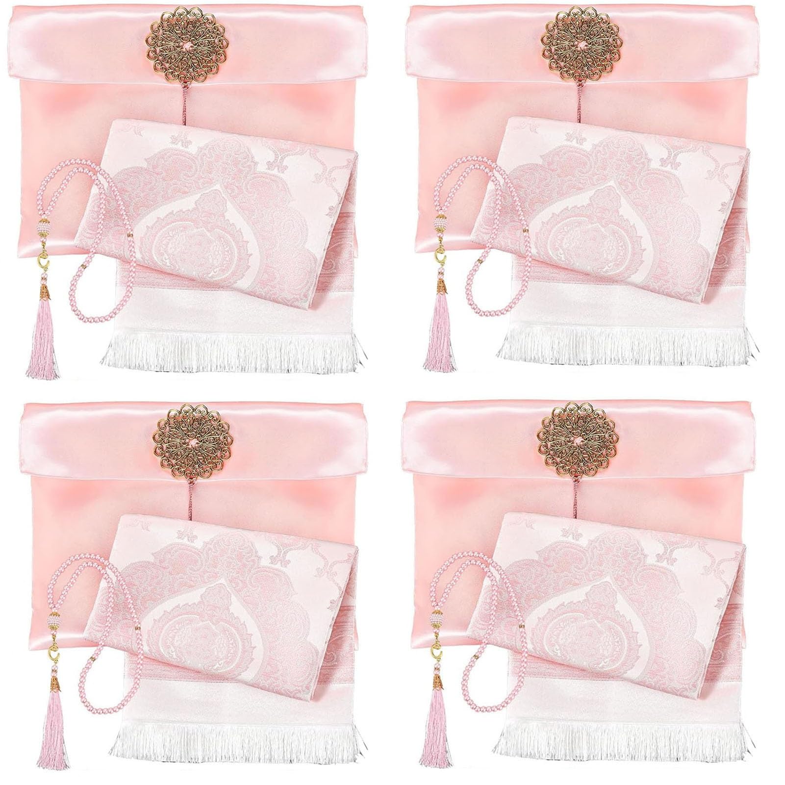 Tapis de prière musulman Mubarak en coffret de cadeaux islamiques pour homme et femme