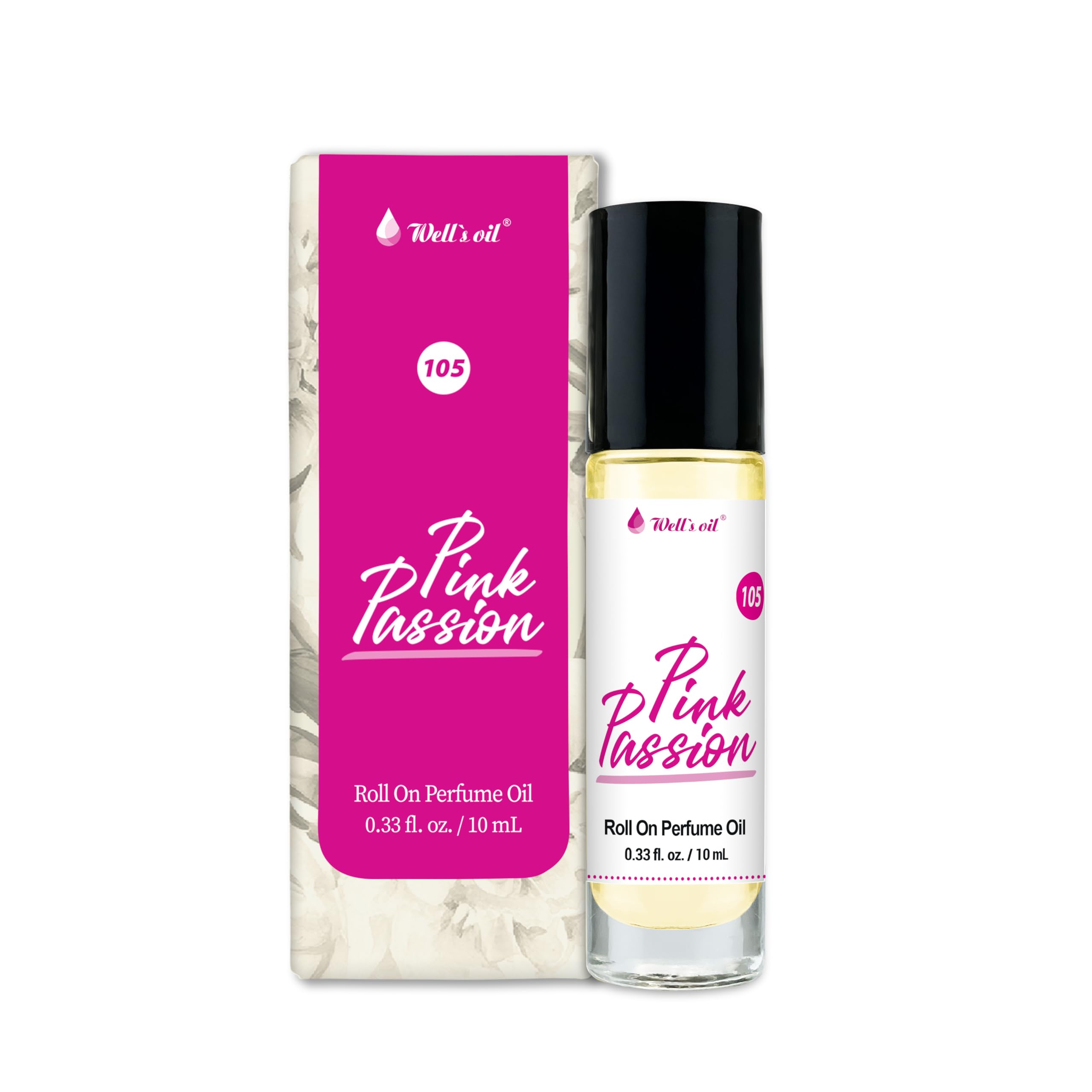 Amazon.com : Well's Oil Roll-On Perfume Oil (Pink Passion) | Long