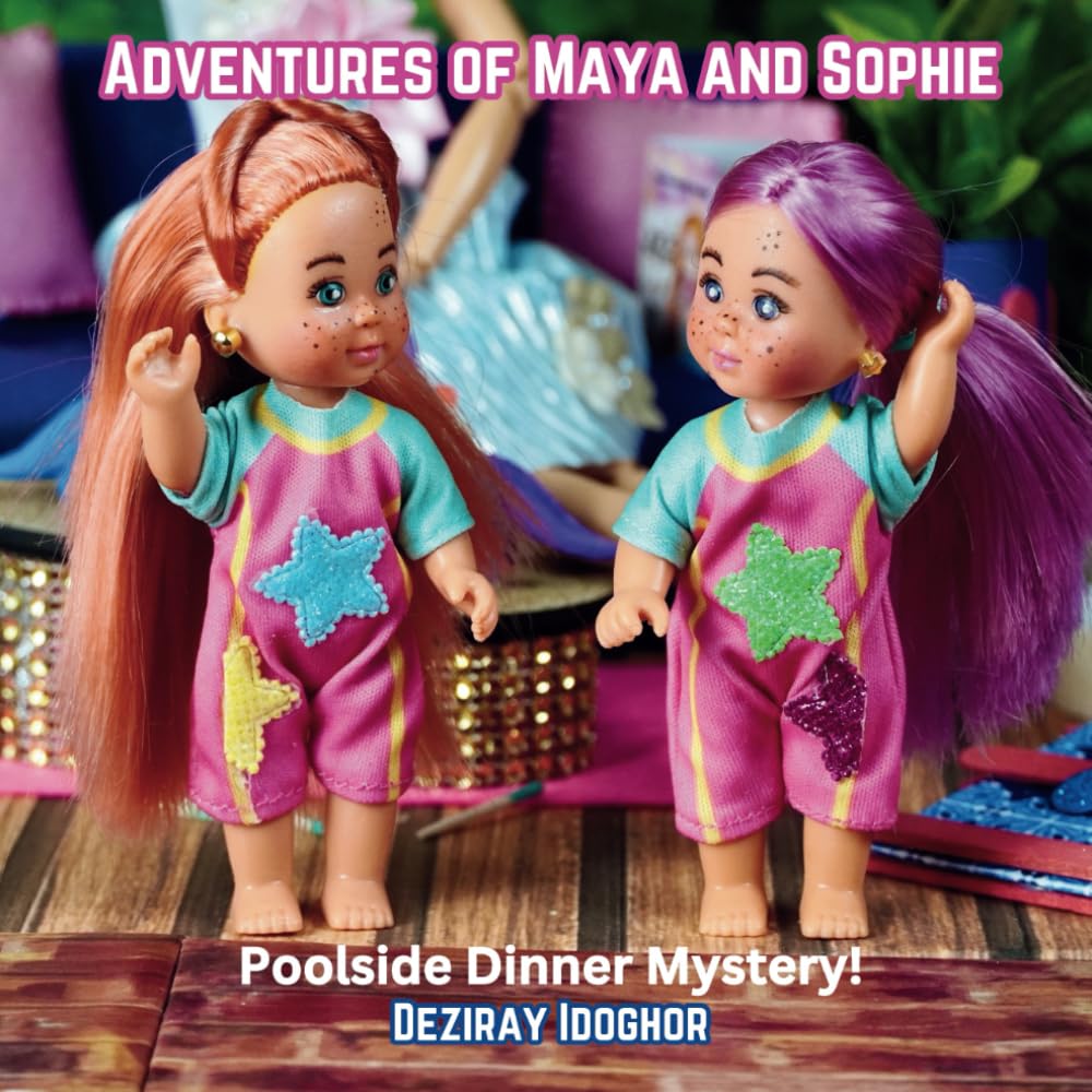 Adventures Of Maya And Sophie - Poolside Dinner Mystery!