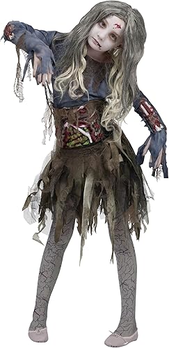 Disfraz de zombi para niñas Negro Disfraz de zombi para niñas Negro