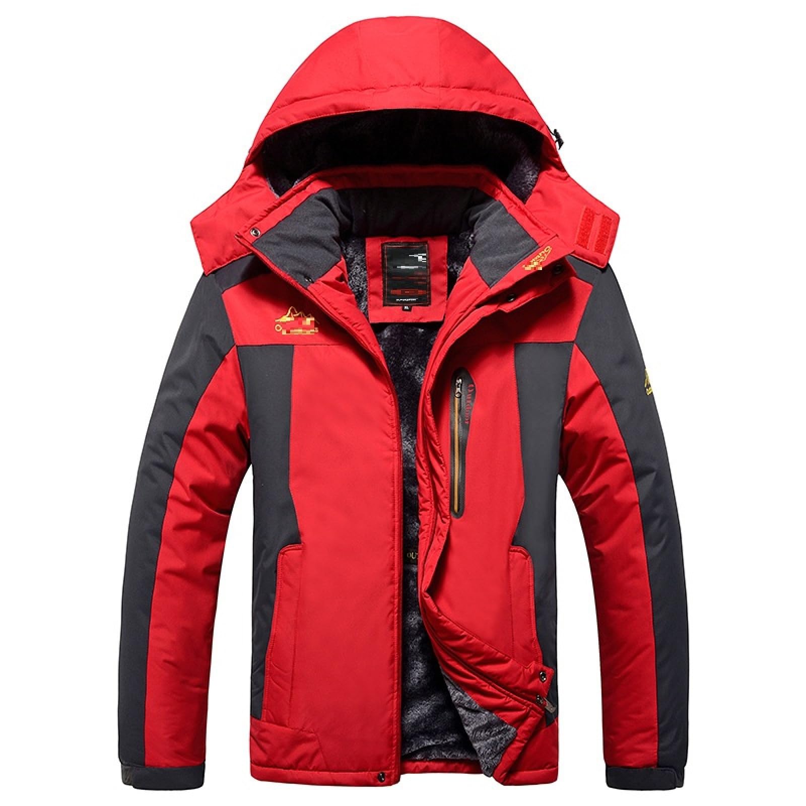Herren Wind Und Wasserdichte Winter-Outdoor-Jacke