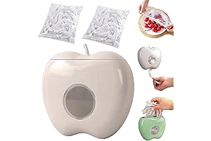Apple Shape Cling Film Storage Box with 100 Cling Films