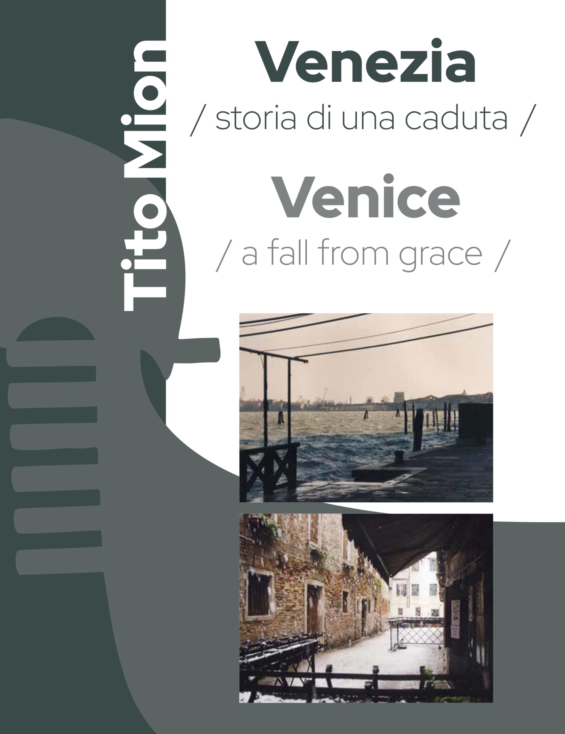 Venezia Storia di una caduta livre histoire Venise bilingue italien anglais