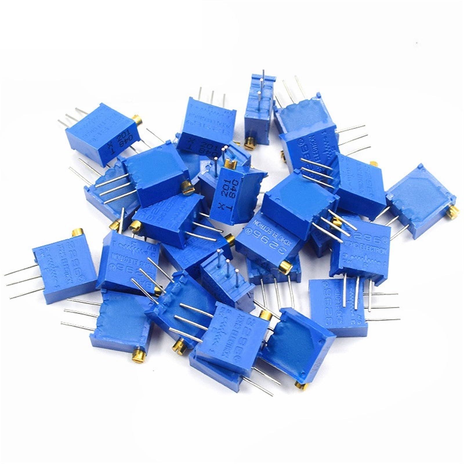 Kit Resistori Regolabili 3296 - 13 Valori Da 100 Ohm A 1M Ohm - 130 Pezzi