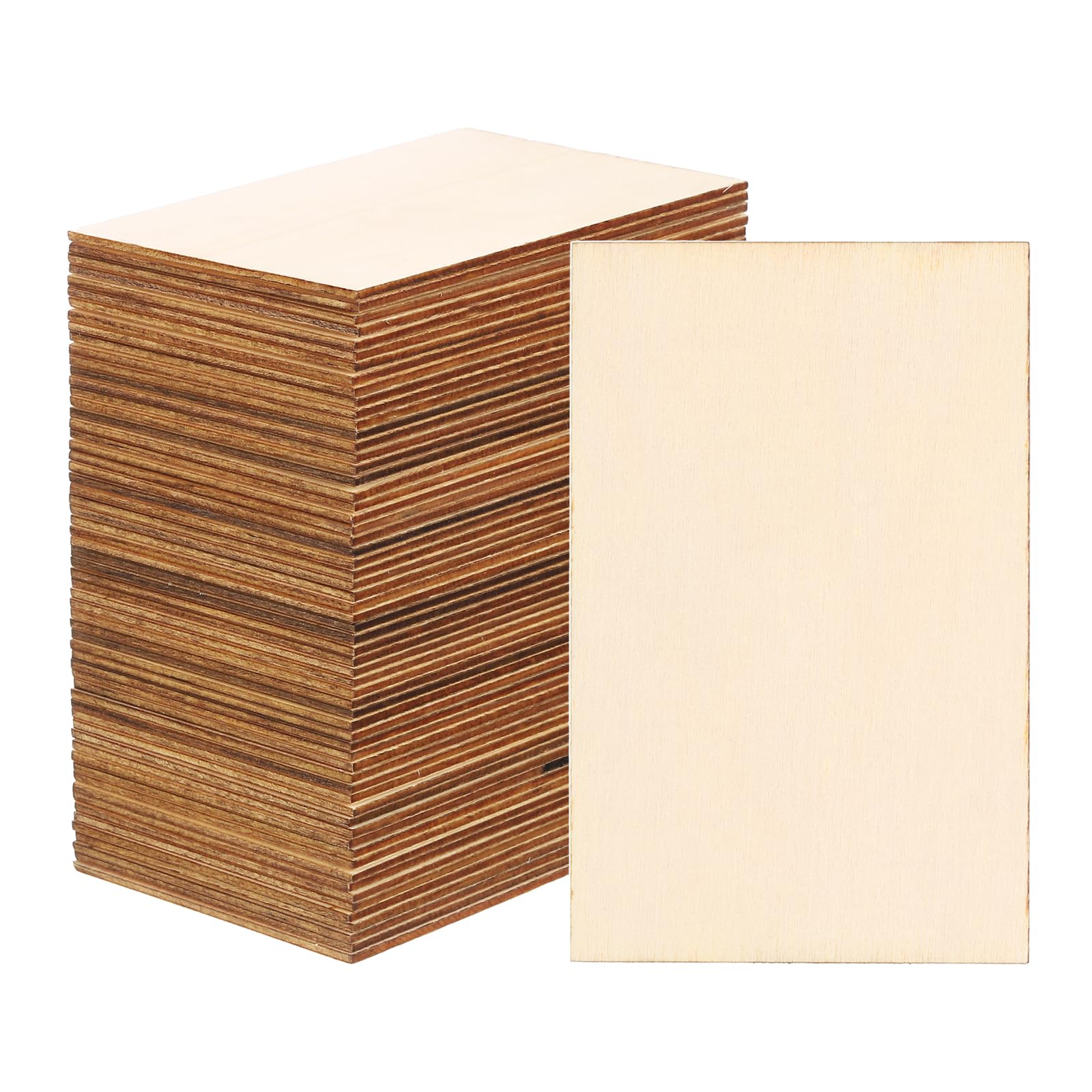 Formes rectangulaires en bois PATIKIL de qualité supérieure pour projets artistiques
