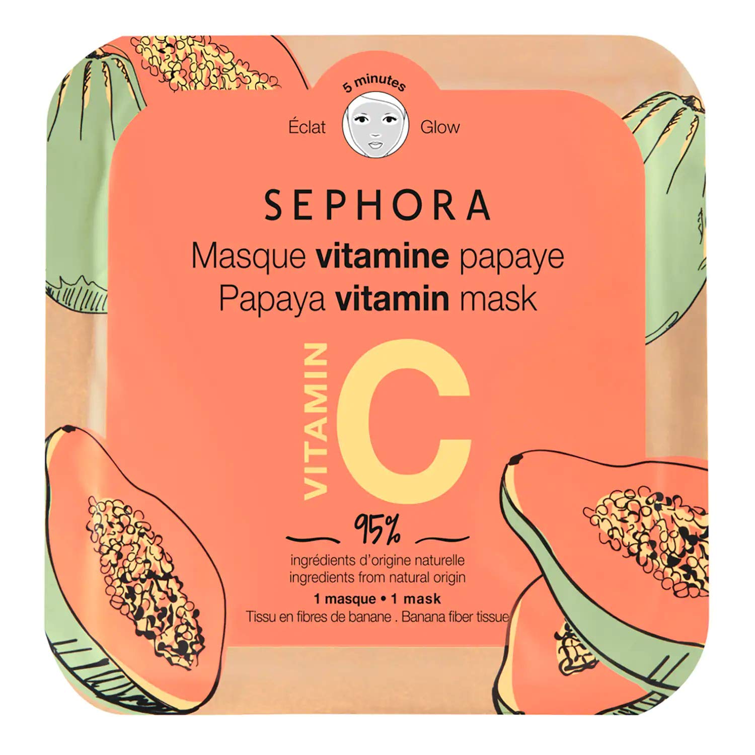 Sephora Collection Papaya and Vitamin C Face Mask