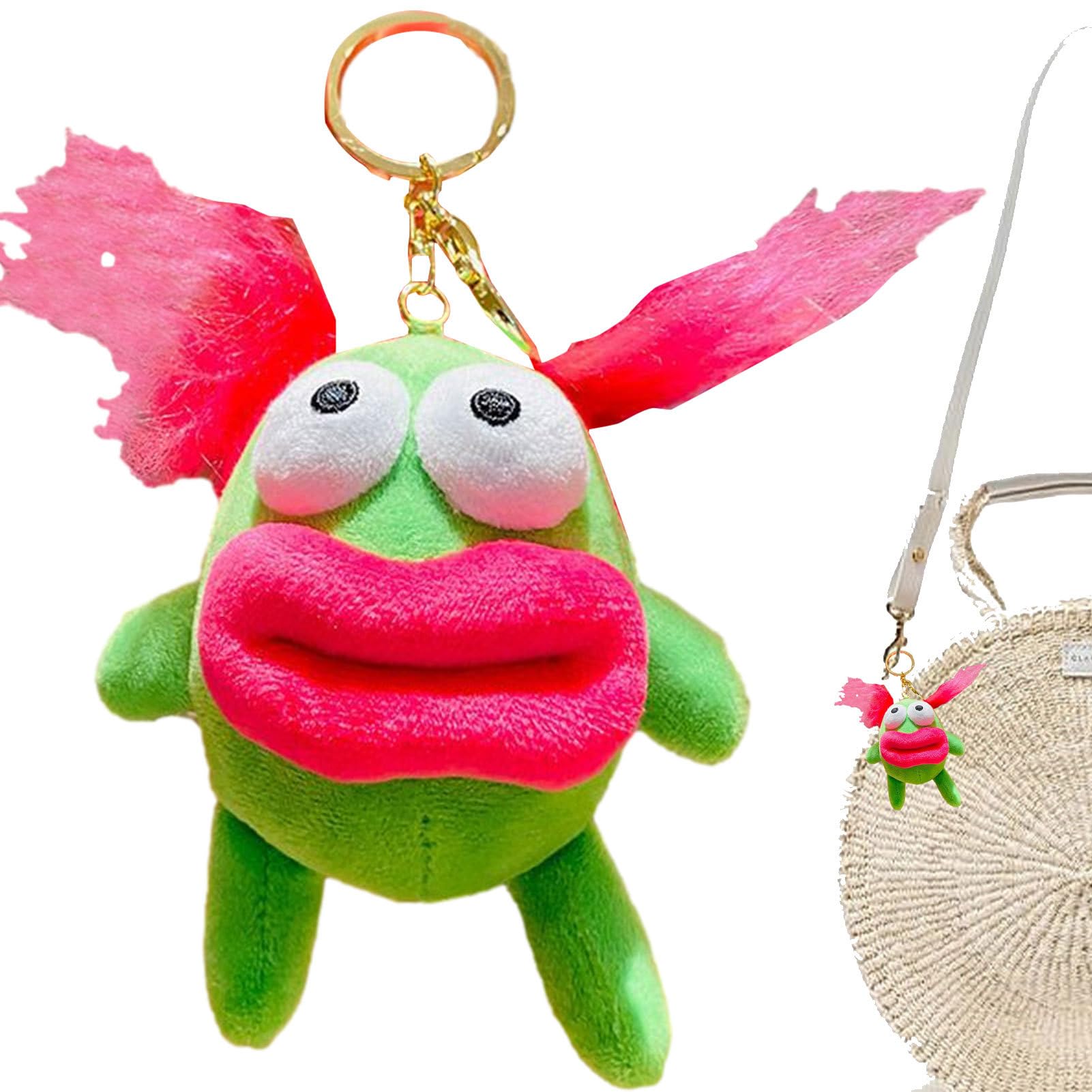 Amazon.co.jp: [ORIC] かわいいぬいぐるみキーホルダー | ポータブル