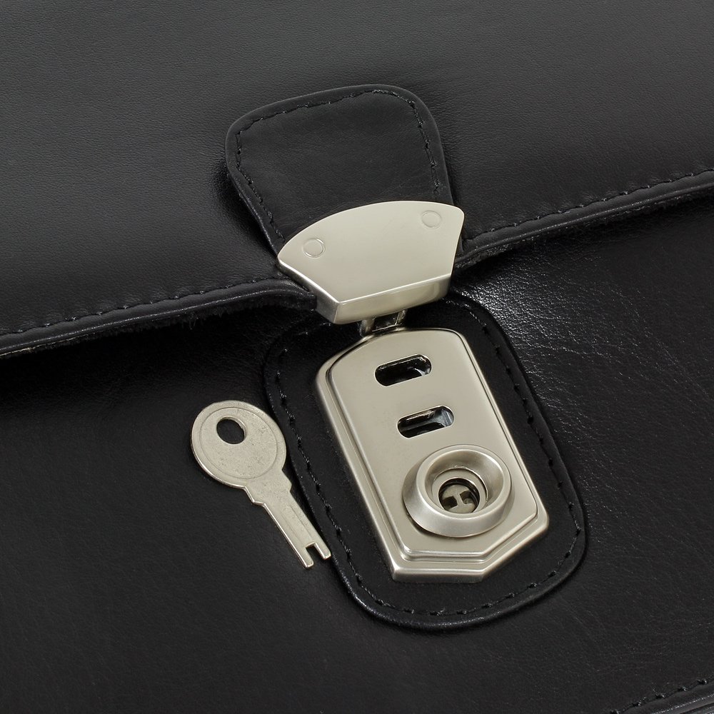 Ledershop24 Branco Business Herren Handgelenktasche Herrentasche Tasche schwarz | braun | natur Leder - sehr hochwertig