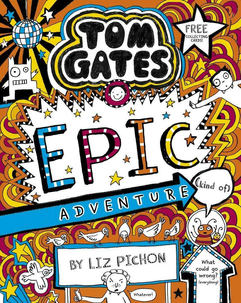 Tom Gates Series 3 Liz Pichon Collection 11 - 15 Books Set (Tom Gates: DogZombies Rule,Family, Friends and Furry Creatures, Epic Adventure, Biscuits, Bands and Very Big Plans, What Monster)