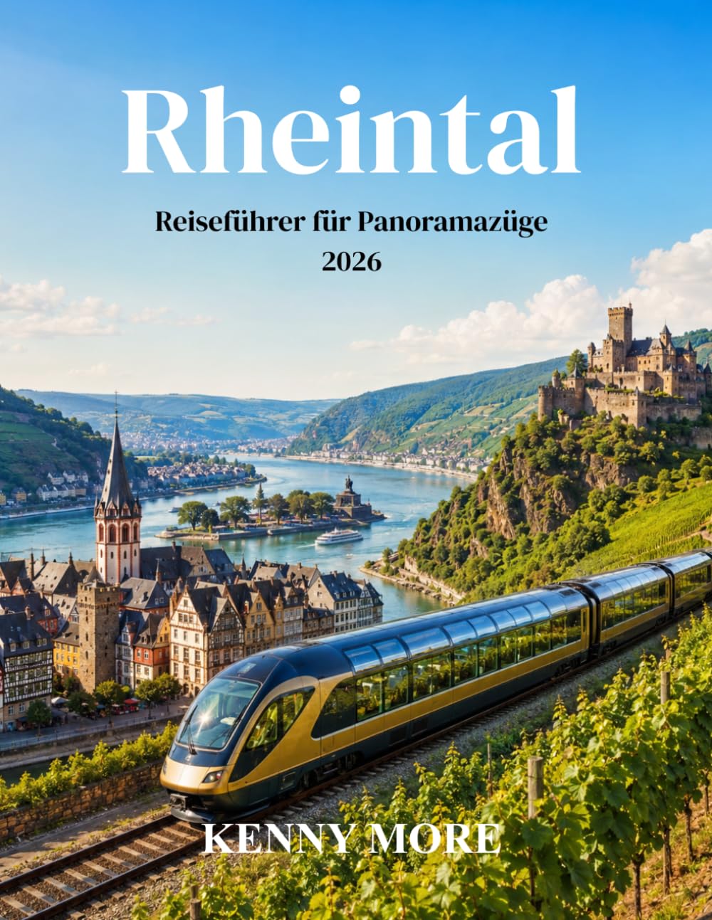 Rheintal Reiseführer für Panoramazüge 2026: Von Mainz nach Koblenz mit der Bahn: Schlösser, Weinberge, Flussblick und unkomplizierte Reise für Erstbesucher
