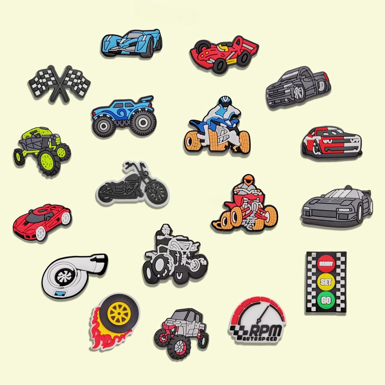 30pcs Shoes Charms for Clogs Pins Bag Accessories for Girls Boys Kids Shoes Decoration Charms for Women Men Party Favors image 3