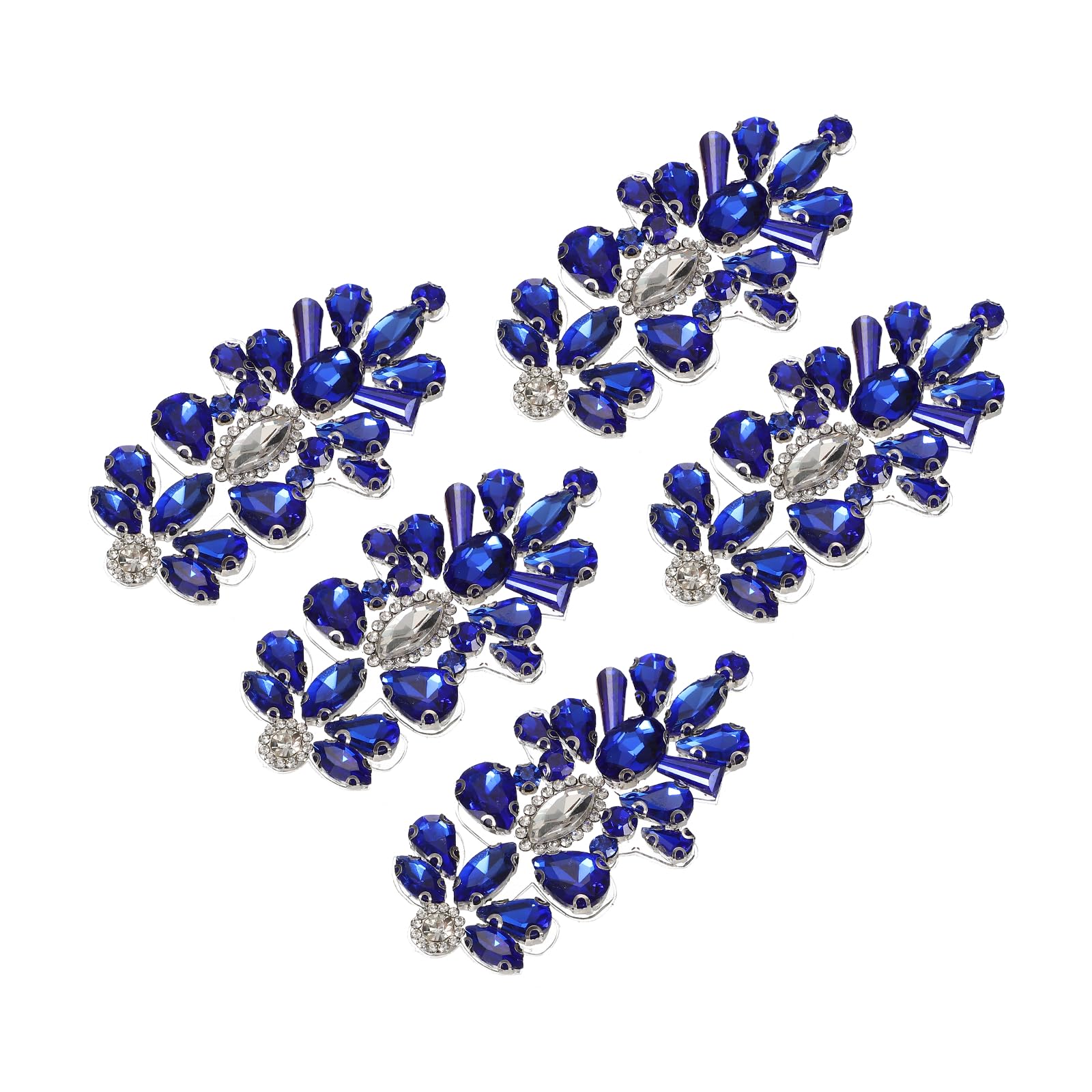 Parches de diamantes brillantes para decorar vestidos de novia y bolsos de fiesta elegantes