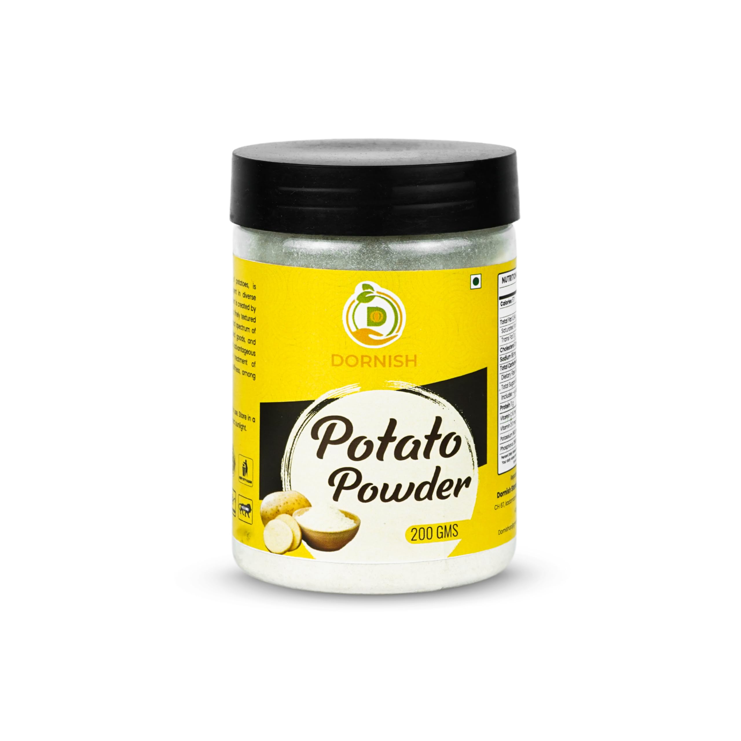 See full amazon price history chart for DORNISH Potato Powder 200 GM for Skin Care, Cooking/Thickening Agent For Gravies,Soups/Vegan, Gluten Free DORNISH Potato Powder 200 GM for Skin Care, Cooking/Thickening Agent For Gravies,Soups/Vegan, Gluten Free (B09Y38K1Q1) Amazon Price History, Amazon Price Tracker