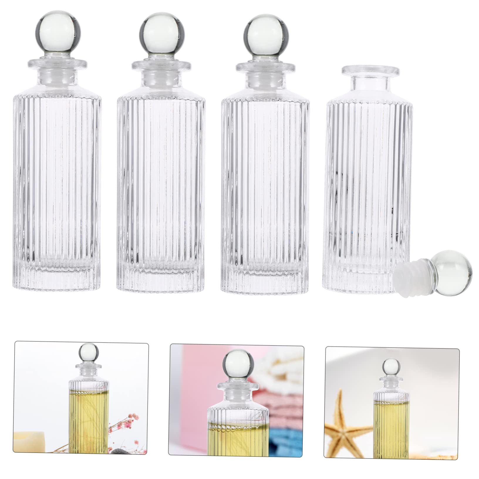Bottiglia Diffusore Fragranza in Vetro 150ml, Set 1 Pezzo