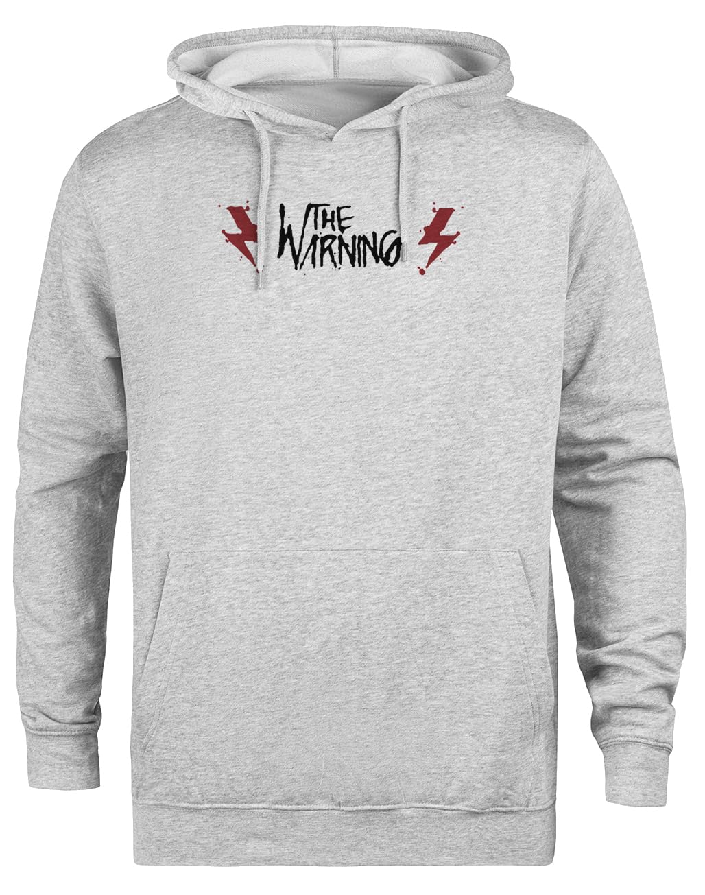 The Warning Mexican Rock Felpa con Cappuccio Grigia Unisex Giacca con Cappuccio Ecologica