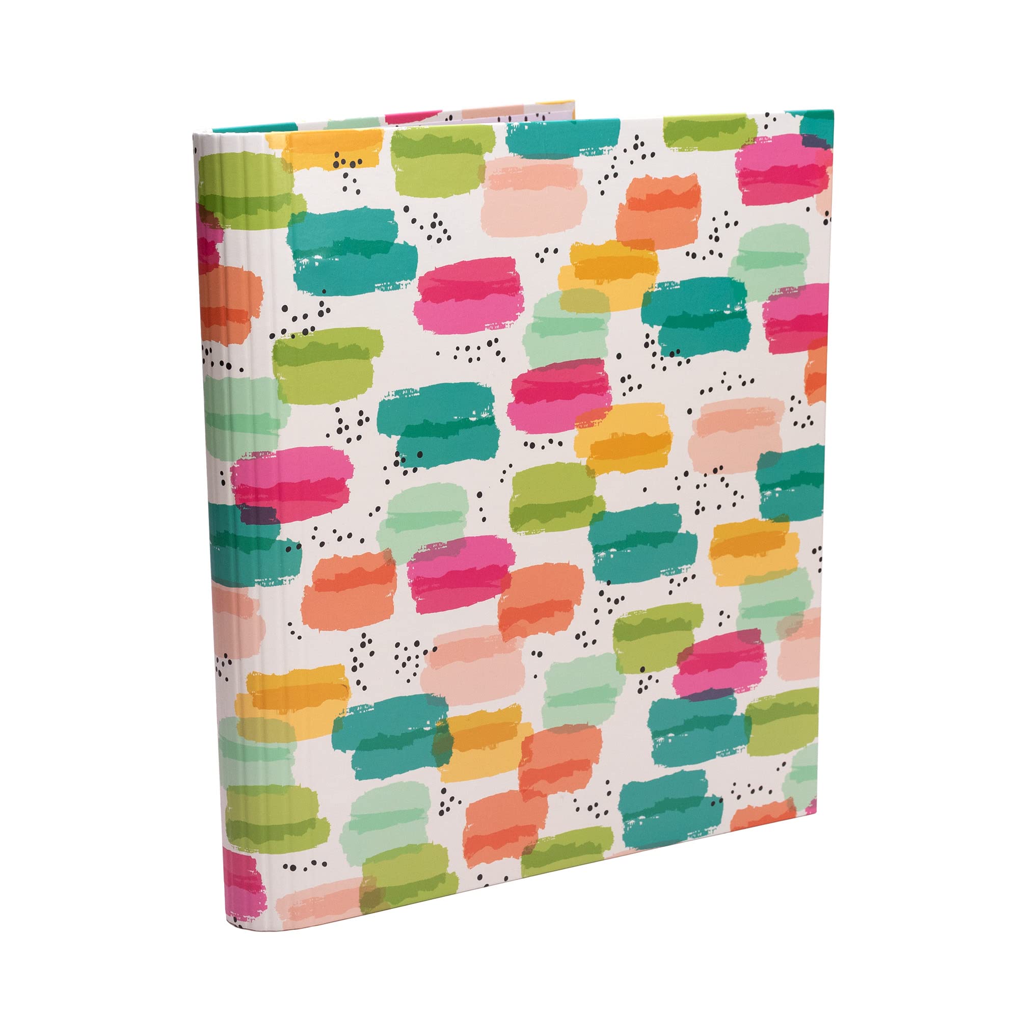 Pukka Pad, Carpe Diem Preloaded Rollbound Ringbinder – 12.4 x 10.8in – Includes Index, Personal Details, Planner Pages – Comes Preloaded with 5-Part Dividers – Standard 3-Ring Mechanism - Colorwash
