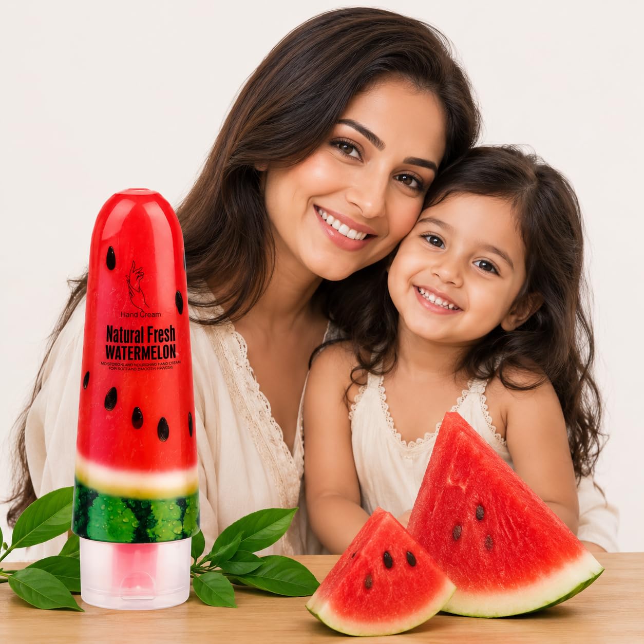 Watermelon Hand Cream - Hand Moisturizer - Hand Care Cream with Watermelon & Vitamin E for Face & Body, Non-Sticky Hydration for Oily & Normal Skin (100g, Pack of -1)-image-39