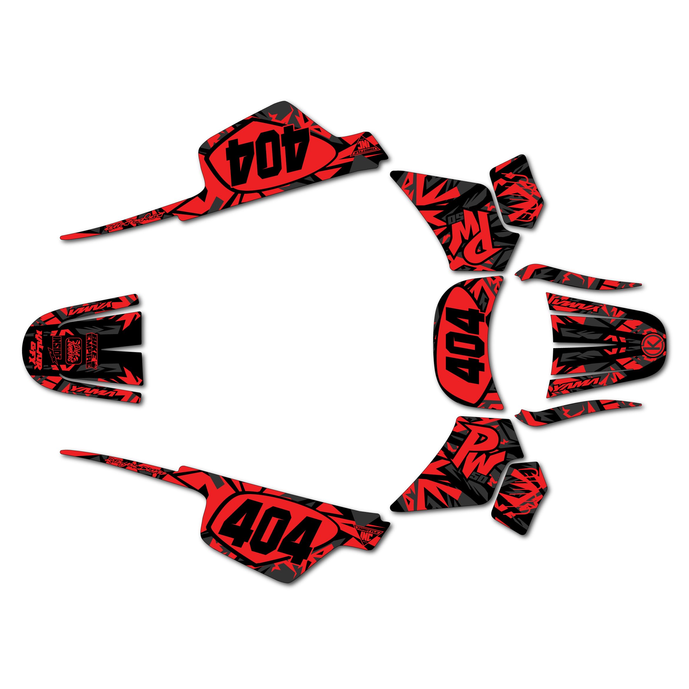PW50 Shatter Series Graphics Kit