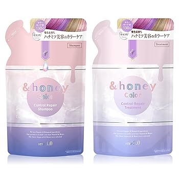 ★新品★数量限定&honeyカラーケアシャンプートリートメント＆ヘアミルクセット ☆新品☆数量限定&honeyカラーケアシャンプートリートメント