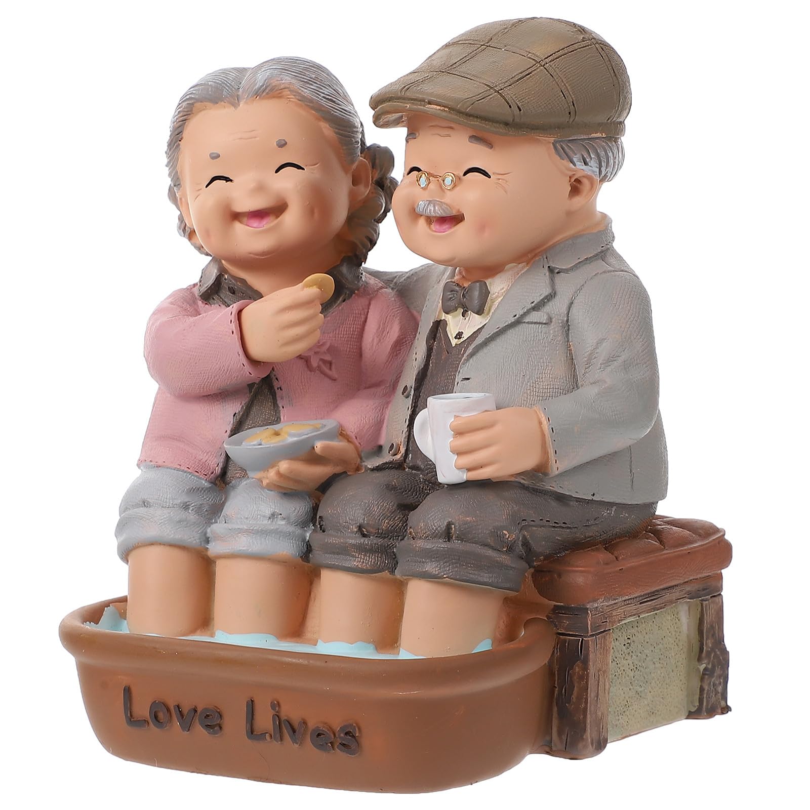Figurine couple de mariés pour fêter un anniversaire de mariage avec tendresse