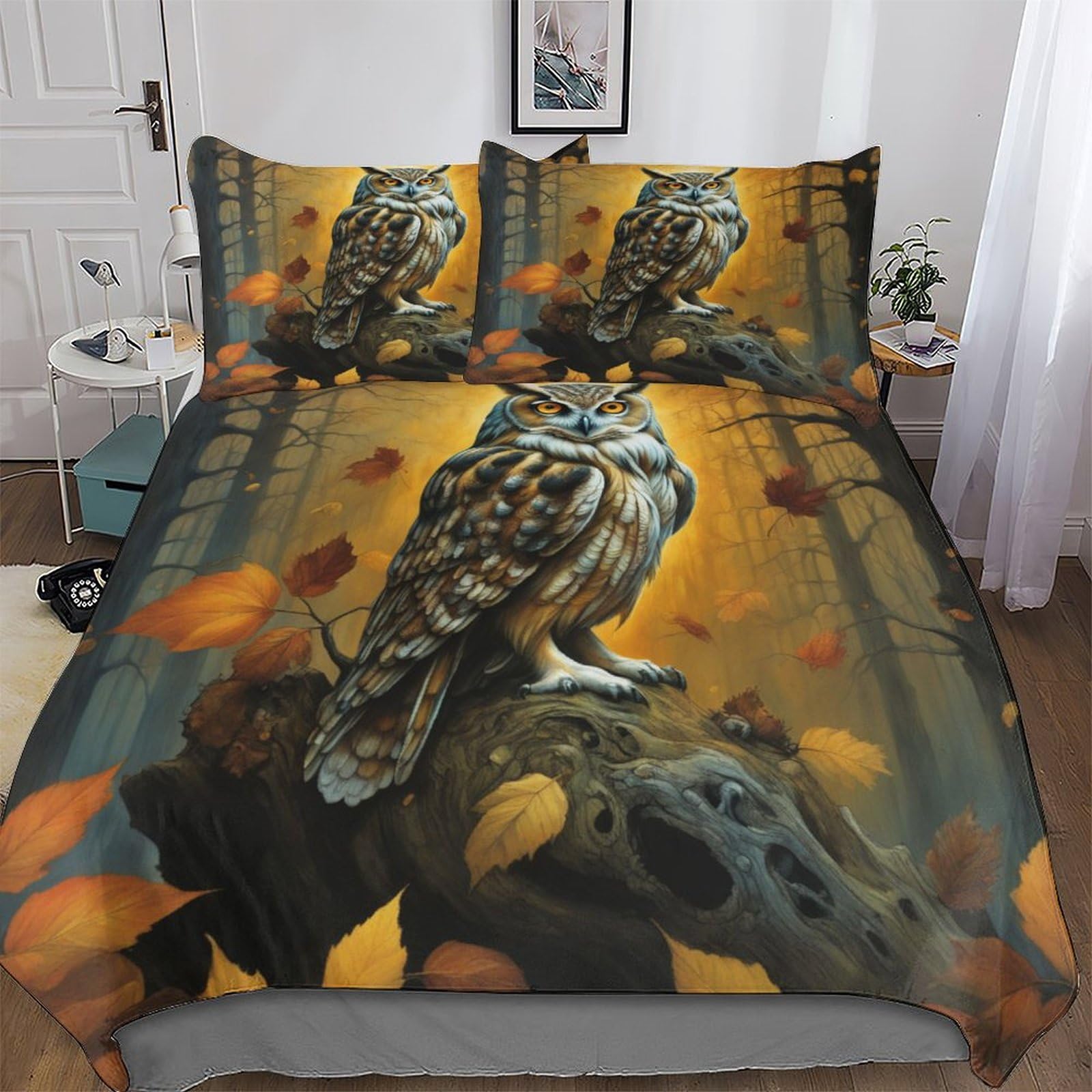 Housse de couette 220x240 hibou pour sublimer votre chambre