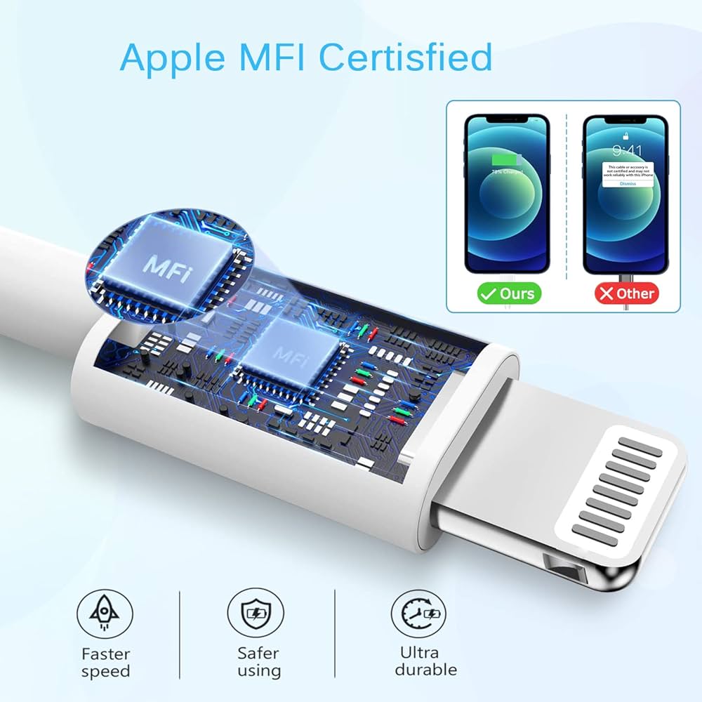 Amazon.co.jp: Naoeleii iphone 充電ケーブル 純正 ライトニング