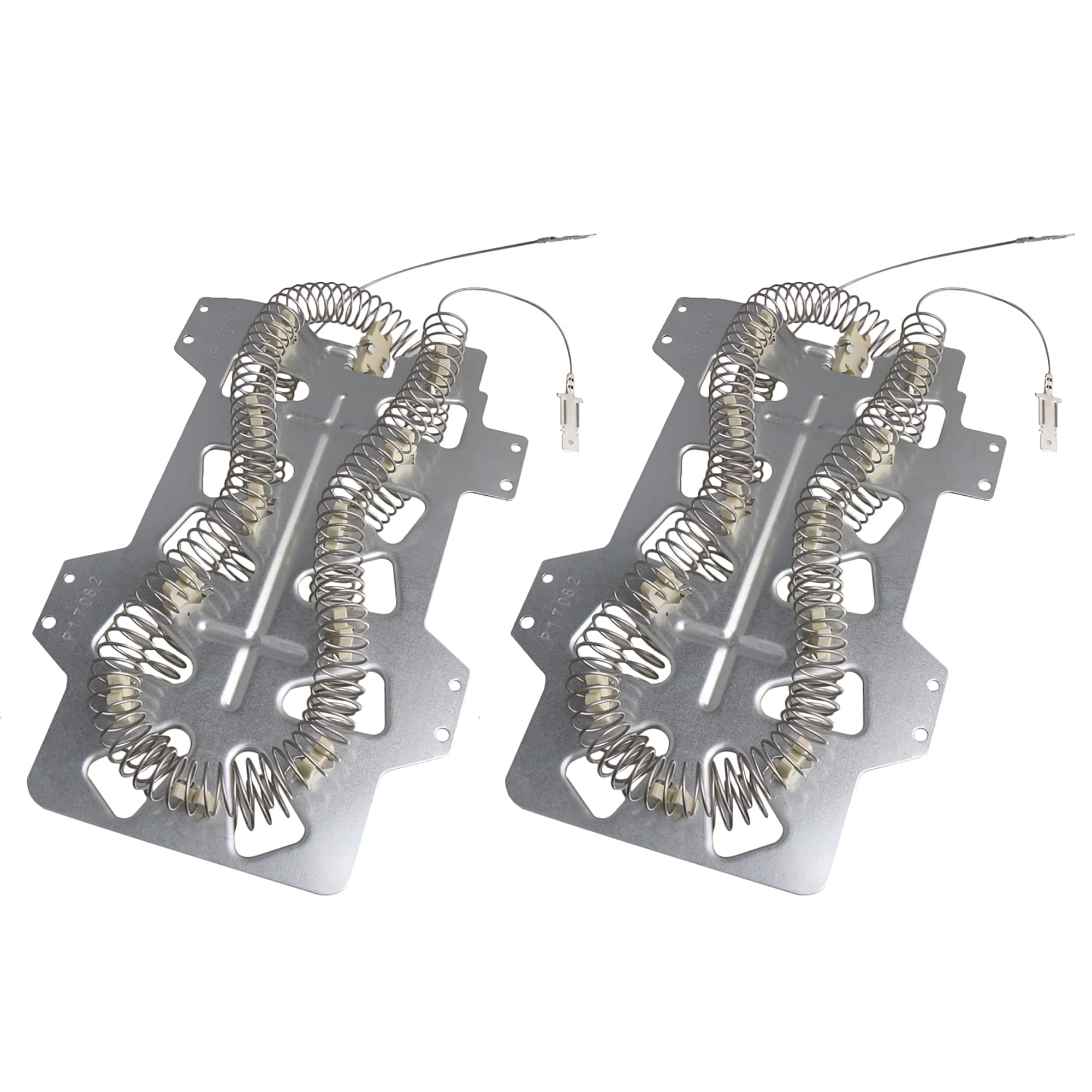 Walmine Silver DC47-00019A Dryer Heating Element Replacement for Samsung, Replace 35001247 35001119 AP4045884 Pack of 2