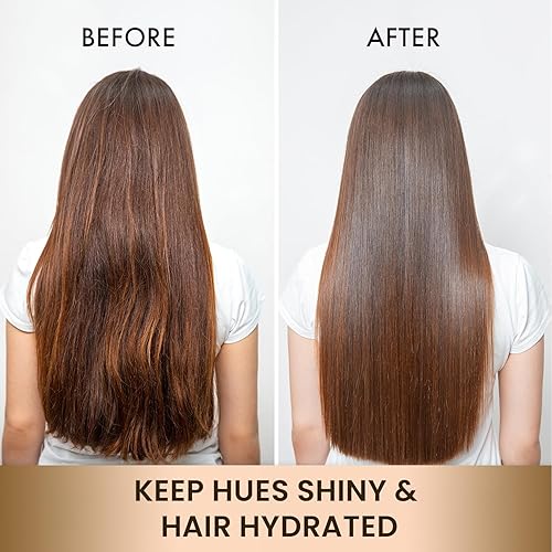 Miniatura 10 de MOEHAIR Paquete de viaje para cabello teñido - Champú, acondicionador y suero alisador de cabello Color Alive  Solución completa para el cuidado del