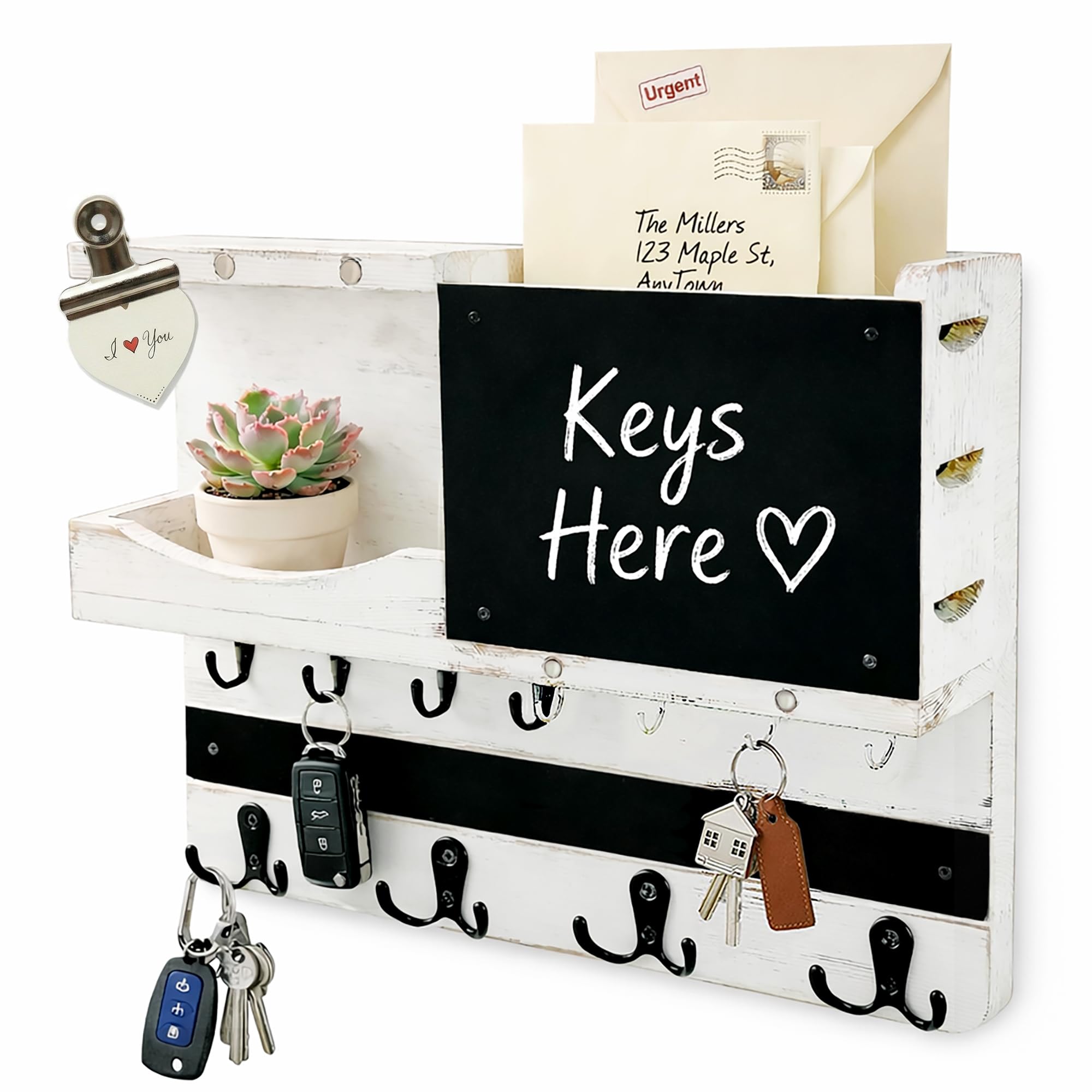 HEKOOLA 16-Hook Organizer