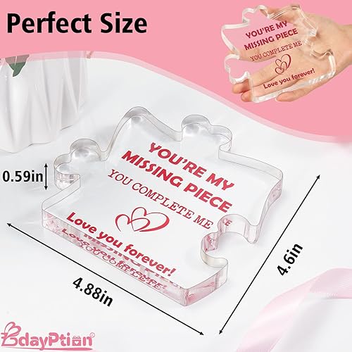 Miniatura 2 de Regalos de aniversario para mujeres y hombres, para novio, novia, esposa, Navidad, día de San Valentín, cumpleaños, regalos para ella y él, regalo