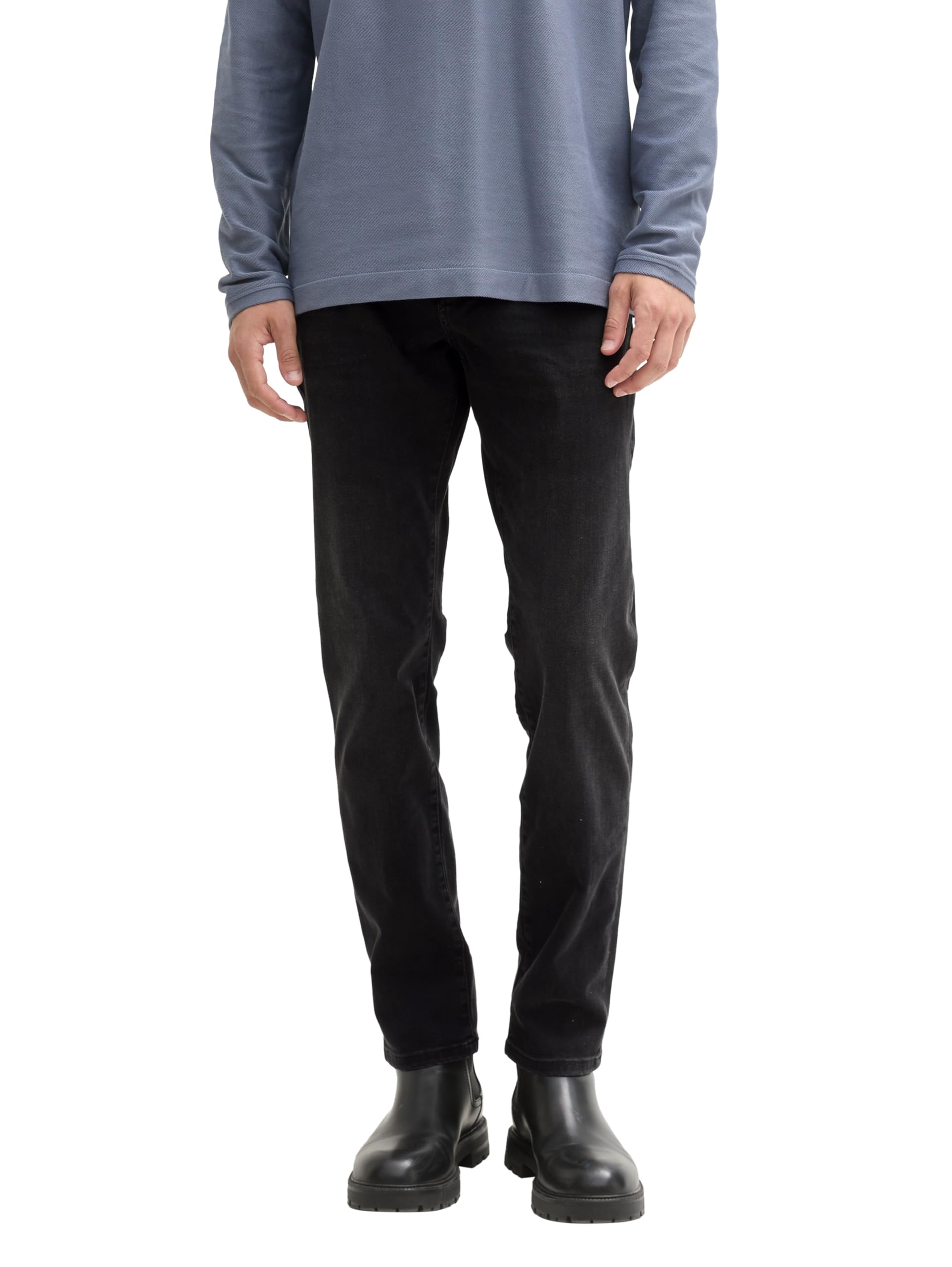 Tom Tailor Herren Josh Regular Slim Jeans mit Freefit®-Stretch