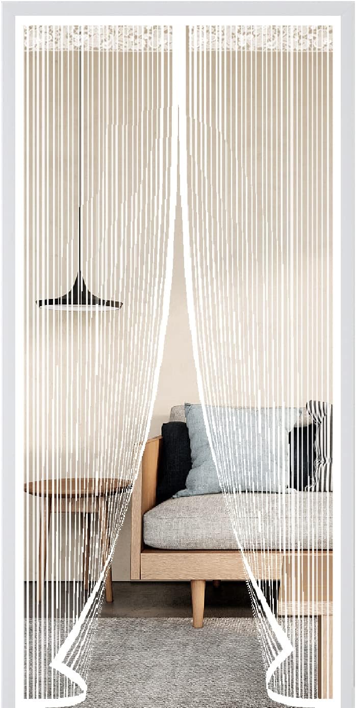 Screen Fly Screen Door,ToptoBottom Seal Snaps