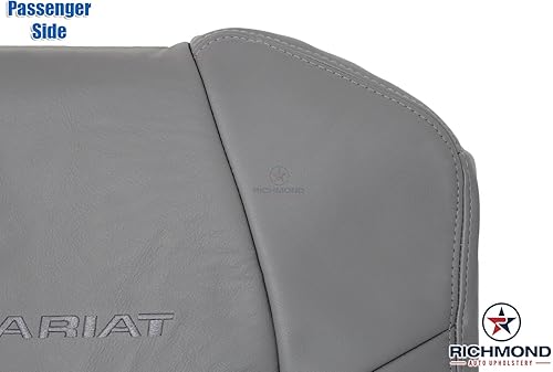 Miniatura 3 de 2001 – 2003 Ford F-250 F250 Lariat Ext Cab Super Cab Asiento de piel cover: Passenger Lean Back, Gray