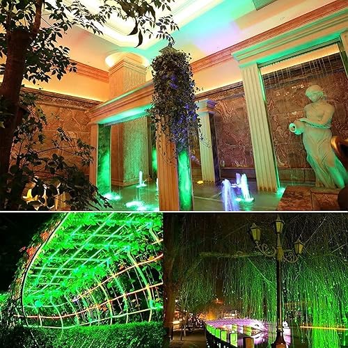 Miniatura 6 de XUNATA Tira de luces LED verdes, tira de luces LED de neón flexible para exteriores, DC 12V 13.12 pies4M 2835 120LEDsM, barra de luz de silicona