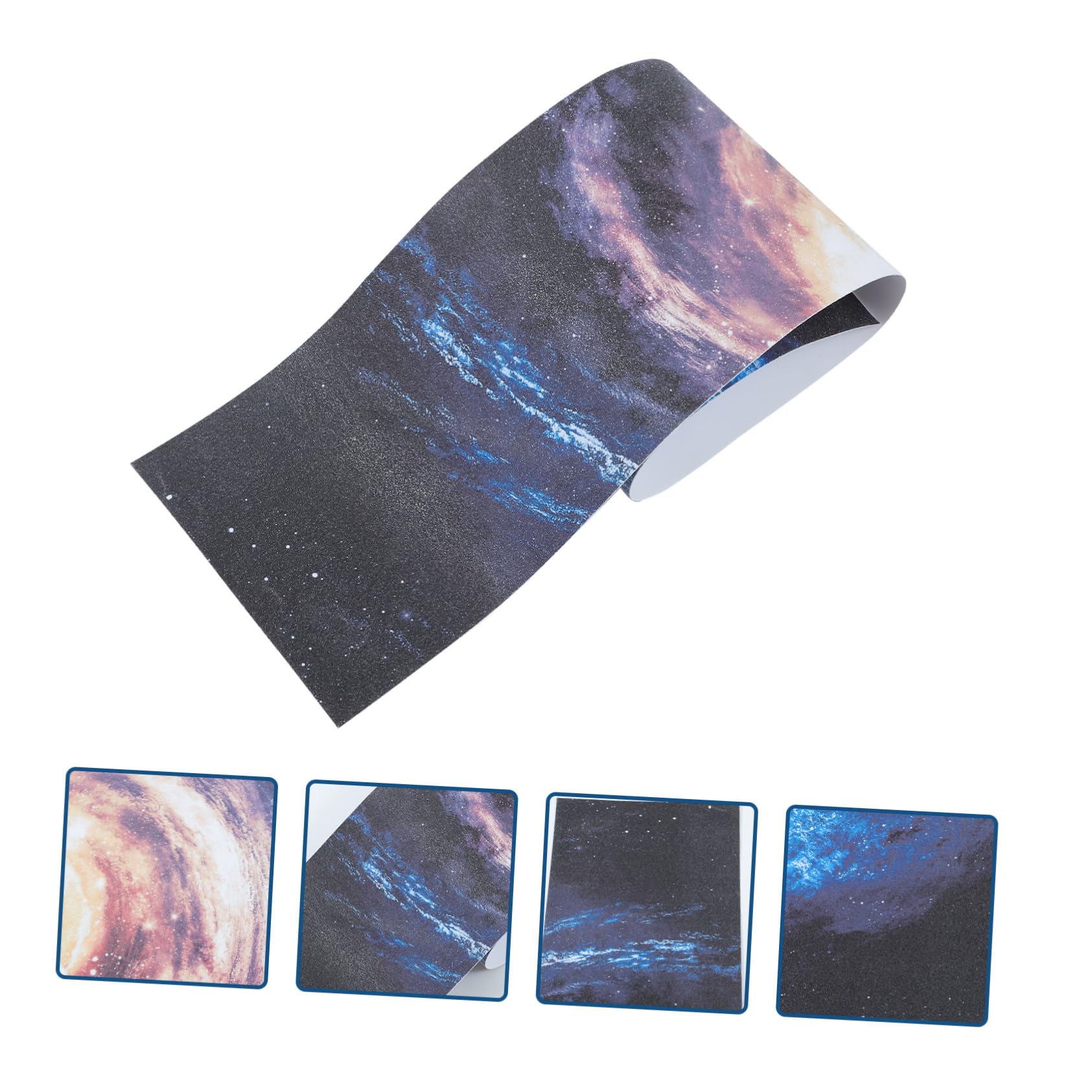 Toyvian Lot De 2 Bandes Adhésives Antidérapantes Pour Skateboard En Pvc