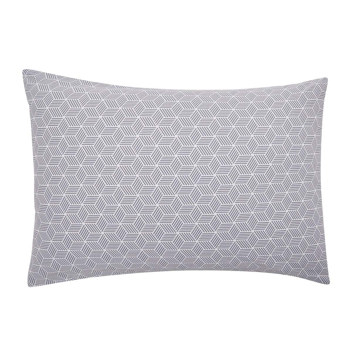 Printed bamboo pillowcase, Made in France, Quentin, 50 x 70 cm, Origin