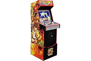 ARCADE1UP Capcom Street Fighter II Champion Turbo Legacy Edition Arcade Game Machine with Riser