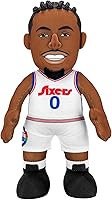 Vista 33 de Bleacher Creatures Philadelphia 76ers Tyrese Maxey - Figura de peluche de la NBA de 10 pulgadas, una superestrella para jugar o exhibir Atlanta