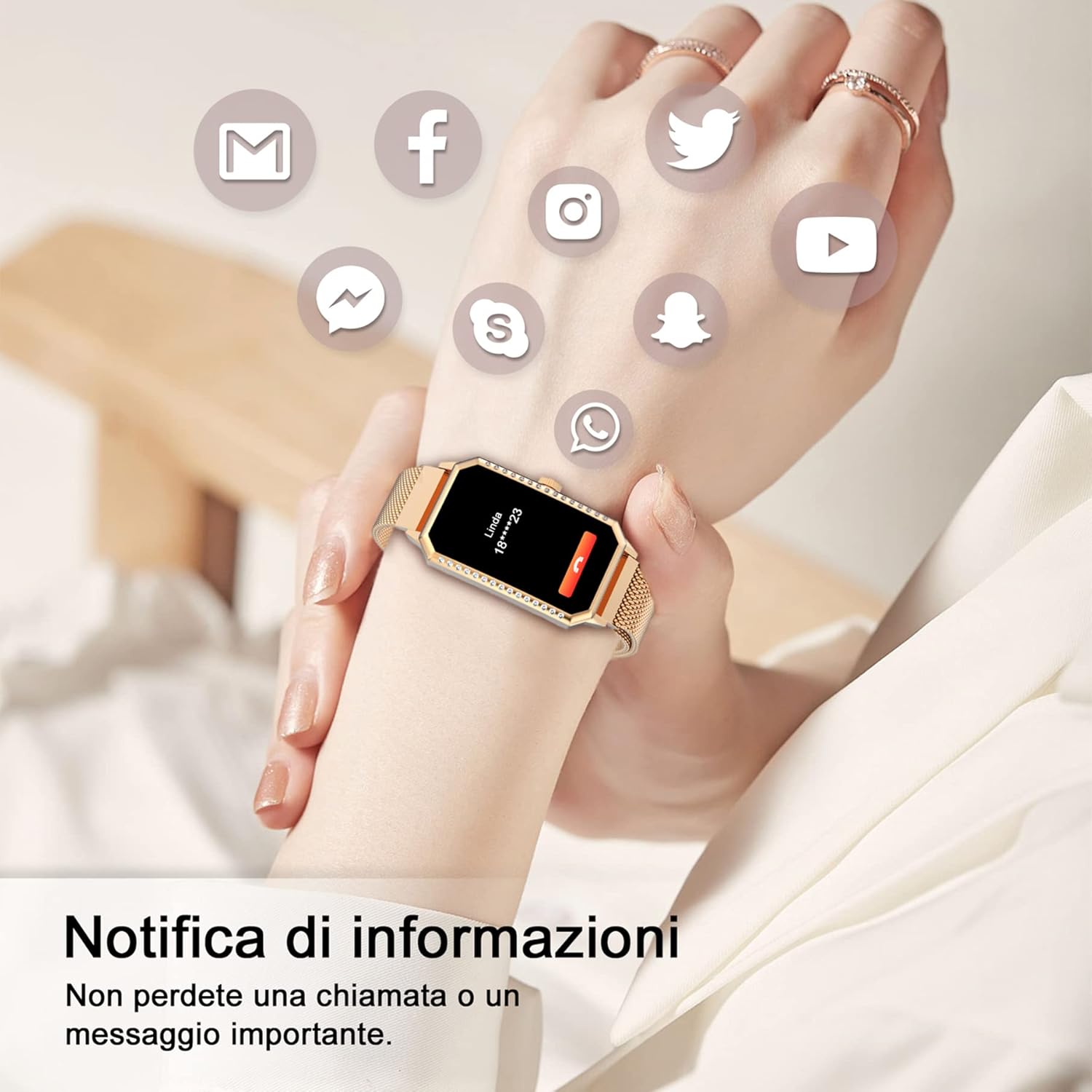 Smartwatch Donna,Blackview R9 Smart Watch e Orologio Fitness Intelligente con Contapassi,Cardiofrequenzimetro,Pressione Sanguigna,SpO2,24 Modalità Sportive,Notifiche Messaggi,Android iOS Smartwatch Donna,Blackview R9 Smart Watch e Orologio Fitness Intelligente con Contapassi,Cardiofrequenzimetro,Pressione Sanguigna,SpO2,24 Modalità Sportive,Notifiche Messaggi,Android iOS