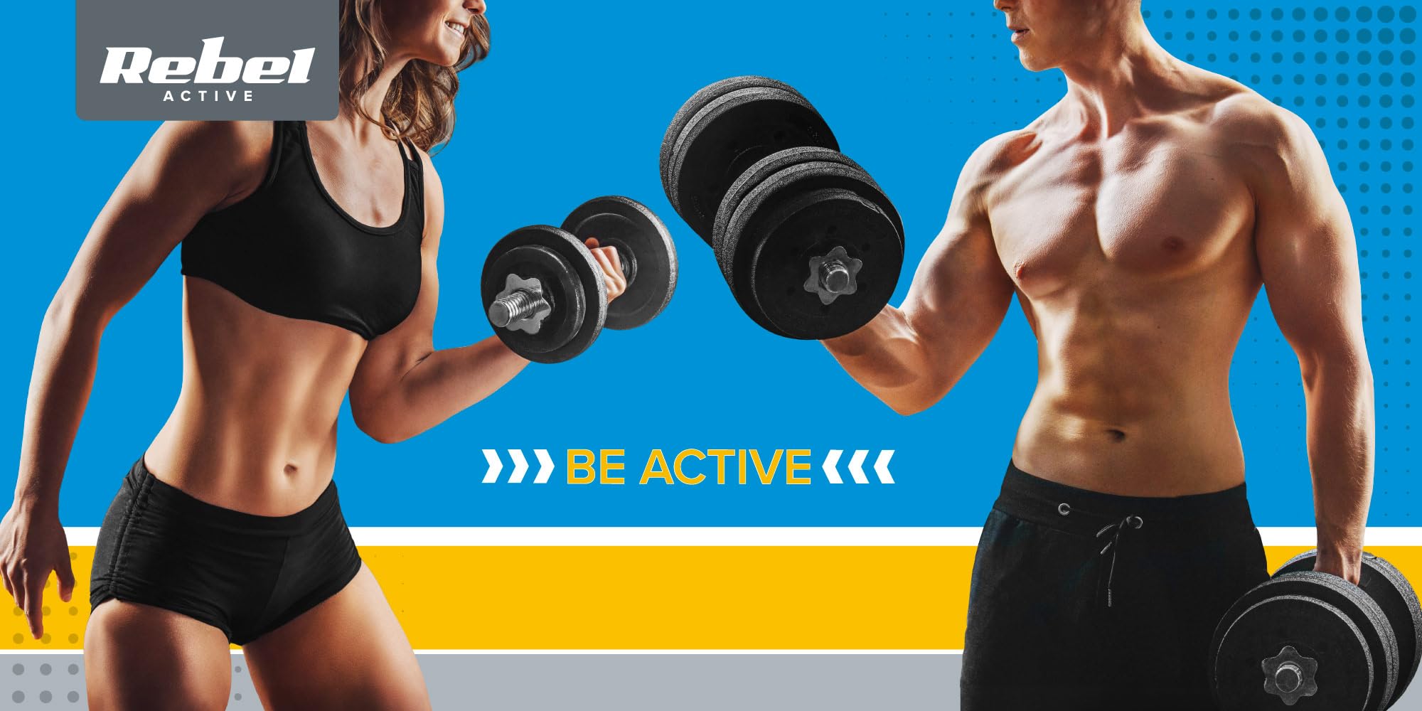 Rebel Electro Obciążenie Żeliwne 25 kg Otwór 51mm Talerz z Uchwytami