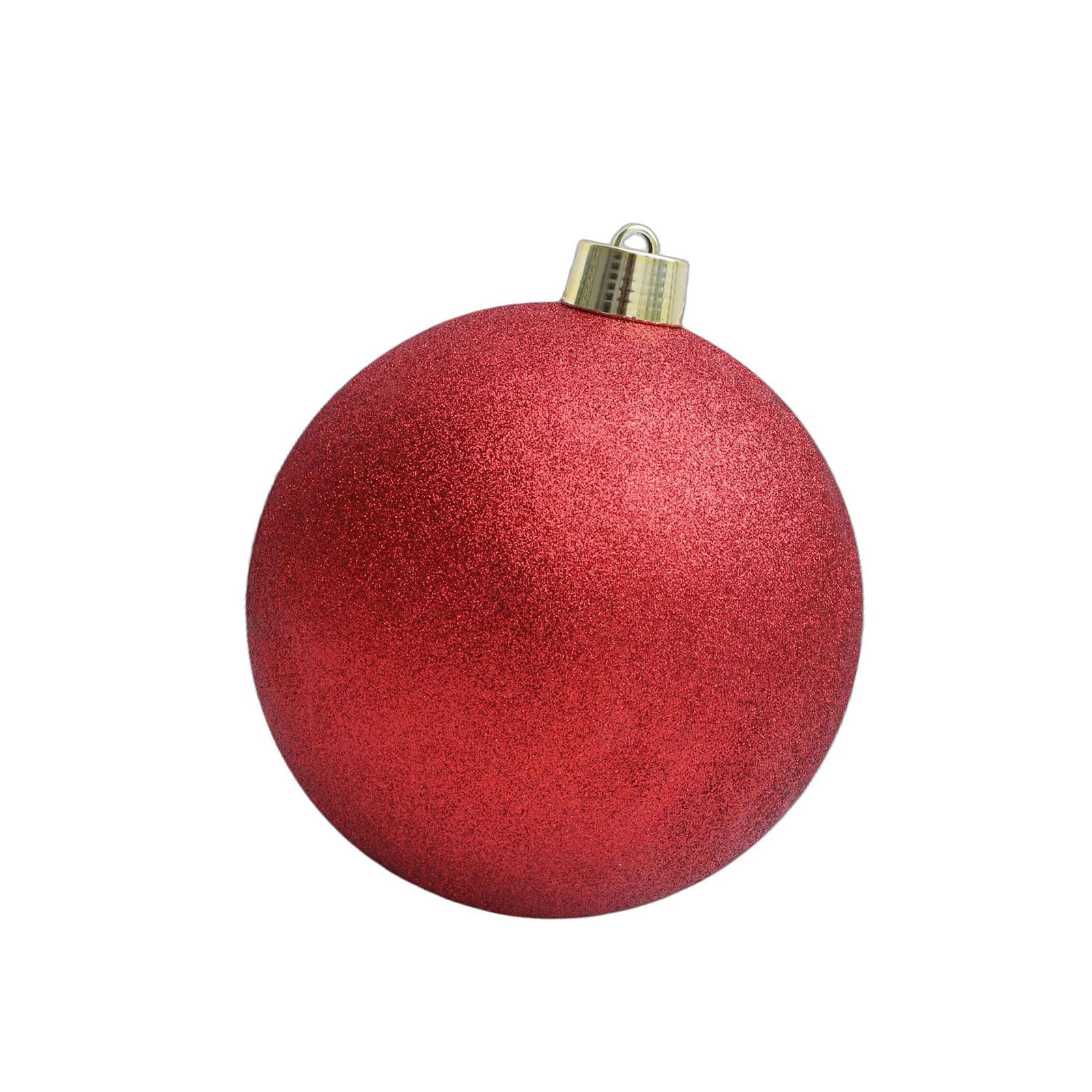 Shntig Glittering Sequins Christmas Tree Ball Decoration Shatterproof Christmas Baubles Ornament for Door Tree Wreath Mantels Ball Decorations