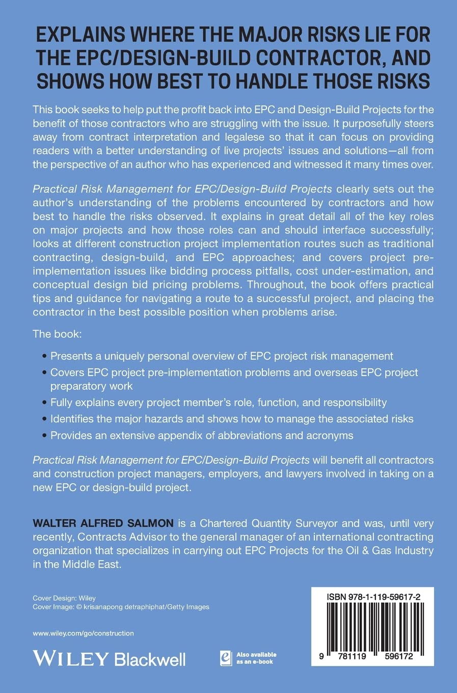 Practical Risk Management for EPC/Design-Build Projects: Manage Risks Effectively - Stop the Losses